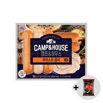 사조 대림 부어스트 콤비 320g+불닭 맛김 증정, 320g