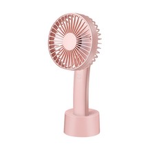 하이온 H10-FAN 미니 휴대용 선풍기 탁상용, 핑크