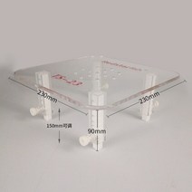 여과기 외부 스키머 오일 걸이식 미니 측면 어항필터 모든 단백질 분리기용 스키머 부스터 패드 높이 리프, 03 TS-23_01 1 unit