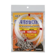 네온훅 우럭묶음바늘 대용량 28호