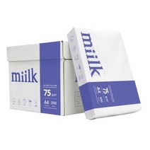 한국제지 밀크 복사용지A4(75g 500매x5권)