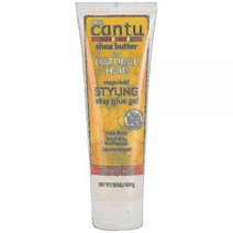 Cantu 내추럴 헤어 스타일링 젤 스테이 익스트림 홀드 튜브 226.8g(8온스), 8 Ounce (Pack of 1)