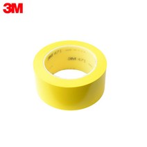 3M 471 바닥라인 테이프 50mm x 33M 황색 바닥테이프 안전테이프 가이드테이프 바닥라인테이프 테이프 주차장테이프 라인테이프