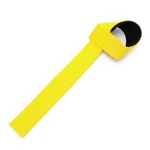 손목 지원 스포츠 그립 밴드 역도 손목 스트랩 강도 훈련, 노란색