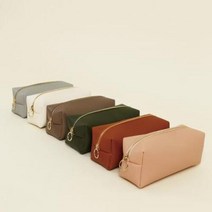 아트박스/세레스홈 오피스 가죽 필통_6color, 그린
