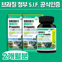 리소자임 브라질 그린 프로폴리스 아연 유해산소억제 2개월분 라이소자임 식약처인증 7중기능성 구강건강 구취제거 입냄새 제거 면역력 높이는 영양제 항산화 츄어블 페퍼민트맛, 2박스