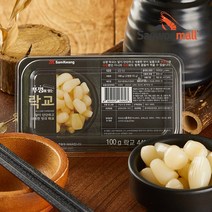 새우몰 뚜껑이있는 락교 100g 초밥뿐만 아니라 고기랑도 대박, 1개