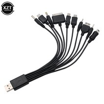 케이블세상 새로운 1pcs 10 in 1 마이크로 usb 멀티 충전기 usb 케이블