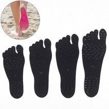 수영장 발바닥 미끄럼방지 스티커 패치 2개 스노쿨, M