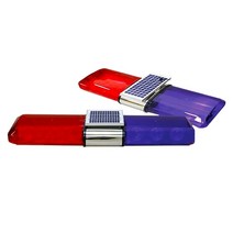 국산 LED 쏠라 장방향 경광등 C형 태양광 충전 건설현장 도로공사 경고등 위험 안전 표시, 쏠라 24시간용