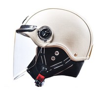 전동스쿠터 전기오토바이 전동킥보드 전기바이크 Casque Moto-빈티지 안전 헬멧 스쿠터 자전거 엔진 Casco, M, 18 NO18