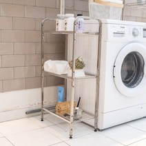 생활공감 올스텐 선반_베란다 조립식앵글 3단 철제 정리 진열대, 올스텐선반 3단