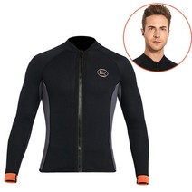 잠수복 바지 또는 재킷 3mm 프렌 상의/하의 남녀공용 서핑 다이빙 수영 스노클링을 위한 보온, 01 D340136A-EU_01 XS