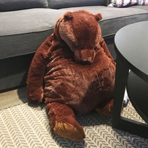 이케아 소형 대형 큰 곰인형 애착인형 장난감, 곰인형 + 80cm