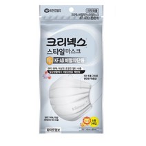 크리넥스 스타일마스크 KF-AD 비말차단용 화이트엠보 소형 [3매입]
