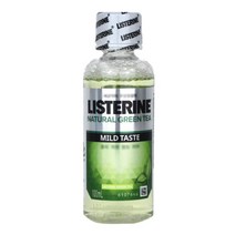 리스테린 내추럴 그린티 마일드 구강청결제, 100ml, 8개