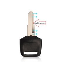 5Pcs 혼다 DIO 56 57 Z4 125 SCR100 WH110 SCR WH 100 110 스쿠터 50CC zoomer에 대 한 Uncut 빈 오토바이 점화 키, Right Groove