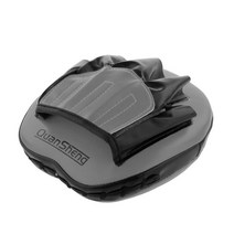 위닝미트 암미트 복싱탭볼 발차기미트권투 패드 초점 MTS PU 가죽 곡선 핸드 핸드셰이크 무술 스탬핑 차, 01 Grey