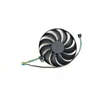 냉각 팬 T129215Su 그래픽 카드 쿨러 ASUS RX5600XT DUAL EVO OC, 02 Right Fan