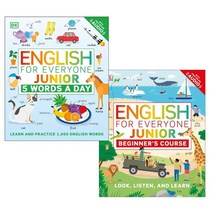 DK English for Everyone Junior: Beginner's Course   5 Words a Day : 어린이 기초 영어회화 활용법   기초 영어 단어 활용법, JYbooks (원서공급사), 9780000190543, Dorling Kindersley
