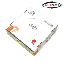 강원전자 넷메이트 NMC-FTP02 FTP 케이블 CAT.5e Red(단선 100m), 마이지엔쿠팡대구 본상품선택, 1개