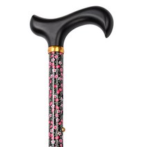 영국 클래식케인즈 꽃무늬 효도지팡이, 1개