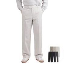 세미와이드 히든밴딩 겨울 기모 써모라이트 슬랙스 팬츠 샌드 모카 베이지 차콜 네이비 블랙