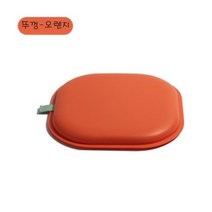 js장난감정리함 수납함 블럭 보관함 레고 장난감 정리함, 오렌지 뚜껑