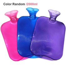 뜨거운 물 병 2000ML 고무 고밀도 겨울 손 따뜻하게 휴대용 두꺼운 여자 포켓 피트 가방, 2000ml-C|CHINA