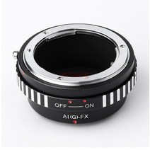 AI(G)-후지 필름 후지 X-E3/XE1/X-M1/X-A2/XA1/XT1 xt2 xt10 xa3 xpro2 카메라에 니콘 G/F/AI/S/D 렌즈 용, 한개옵션0