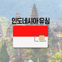 인도네시아 유심 LTE 완전무제한 5일 6일 발리 자카르타 여행 유심칩, 매일 500MB 후 저속무제한, 15일
