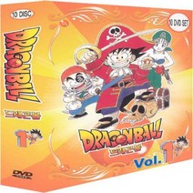 DVD 드래곤볼 Vol. 1 (Dragon Ball) 10disc.뉴팩케이스 (1-60회)
