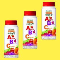 파스퇴르 100%유기농 야채농장 ABC주스 190ml 30개입