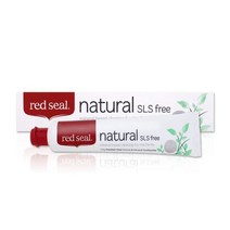 레드씰 내츄럴 SLS Free 치약 110g x 4개 (계면활성제 무첨가)