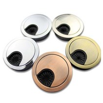 [오너클랜] 케이블아웃렛 50mm 펄크롬 전선캡 홀커버 마개, 1