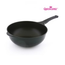 퀸센스 오뜨 5중 티타늄 코팅 후라이팬 궁중팬 가스/인덕션겸용, 궁중팬32cm