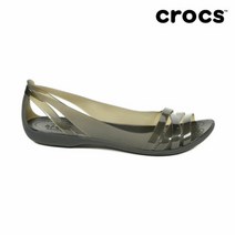 크록스 [크록스] 여성 이자벨라 허라취 2 플랫 블랙 204912-060