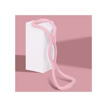 팔씨름 훈련 전완근 운동 악력 손목 요가 저항 밴드 당겨 로프 단어 가슴 확장기 체육관 피트니스 장비 탄성 근육 튜브 장력, 01 Pink 8 Word