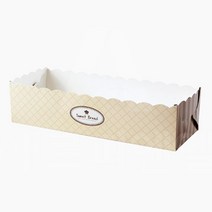달곰베이킹 종이파운드 몰드(국내산), 아이보리-대(5set), 1개