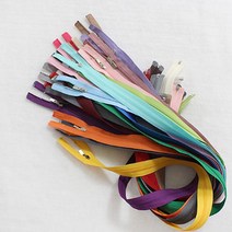 70cm 3호코일지퍼 캔디팝 잠바지퍼 26컬러 부자재, 12 인디핑크