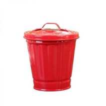 노트북 쓰레기통 철 침실 데스크탑 미니 1개, Random color