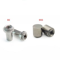 리벳 너트 스테인레스 스틸 BS 타입 방수 m3 m4 m5 m6 M8 PEM 셀프 클린칭 압력 패스너, 16 BSS M4x10x1