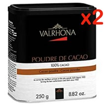 발로나 VALRHONA 코코아 파우더 100% 250g x 2