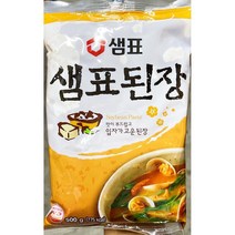 샘표 된장 일본식 500g 국끓이기 황금레시피 저녁밥상 한식요리