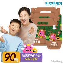 천호엔케어 [천호엔케어본사]핑크퐁 튼튼쑥쑥 어린이 녹용홍삼즙 40ml 30개입 3박스, 3개, 단품없음