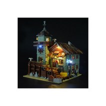 중국 호환 블록 레고 아이디어 오래된 낚시가게 21310, 01. 라이트 버전