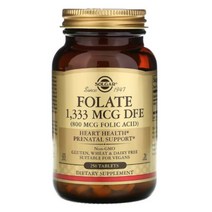 Solgar 솔가 엽산 DFE 800mcg 250타블렛