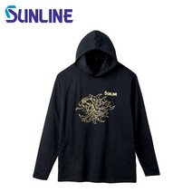 선라인 등산긴팔티 낚시복상의 후드티셔츠 SUW1810PK