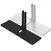 플랜맥스 유닉스 소리먹는파티션 ML-0618W-BK(600x1800) 스마트스크린 인테리어파티션 가림막 칸막이, 추가상품-베이스(받침대만)파티션미포함