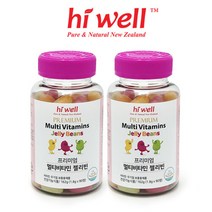 [하이웰] 프리미엄 멀티비타민 젤리빈 90정 2통, 상세설명 참조, 없음